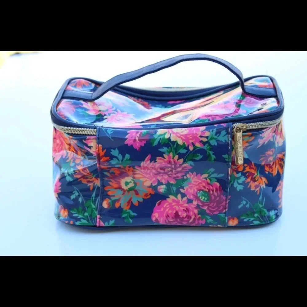 Isaac Mizrahi cosmetic bag